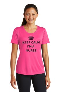 Women's Keep Calm, I'm a Nurse Tee