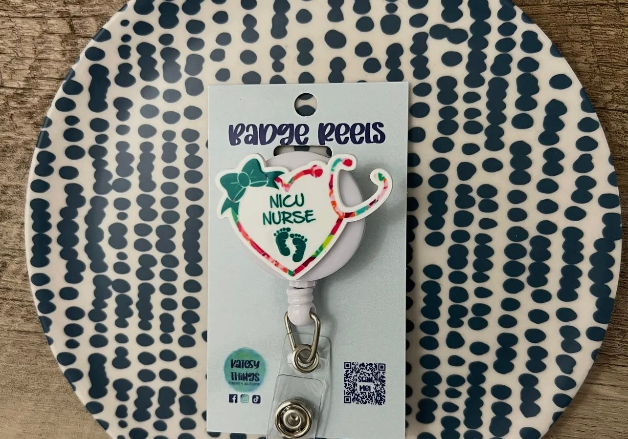 Badge Reels by Katesy Things