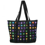 Load image into Gallery viewer, Floral Dots Fashion Tote Bag
