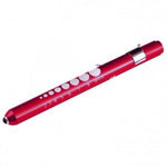 Load image into Gallery viewer, Aluminum LED Reusable Penlight with Pupil Gauge

