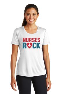 Women's Nurses Rock Tee