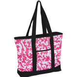 Load image into Gallery viewer, Floral Dots Fashion Tote Bag
